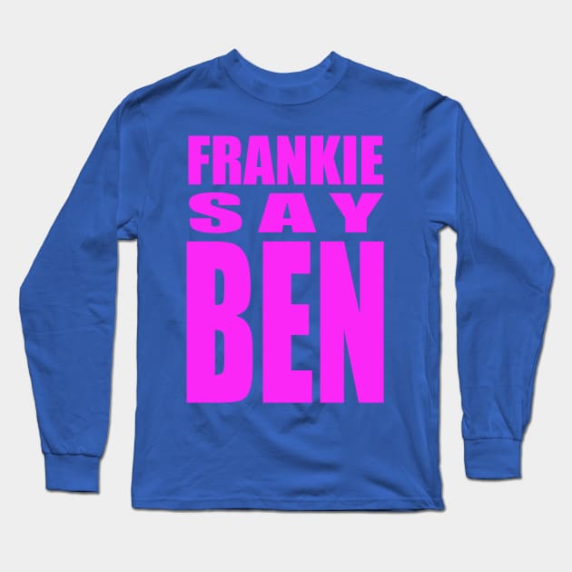 BENJAMIN FRANKIE Long Sleeve T-Shirt by The Sample Text